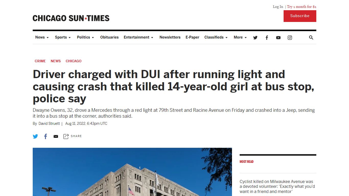 Driver charged with DUI after running light and causing crash that ...